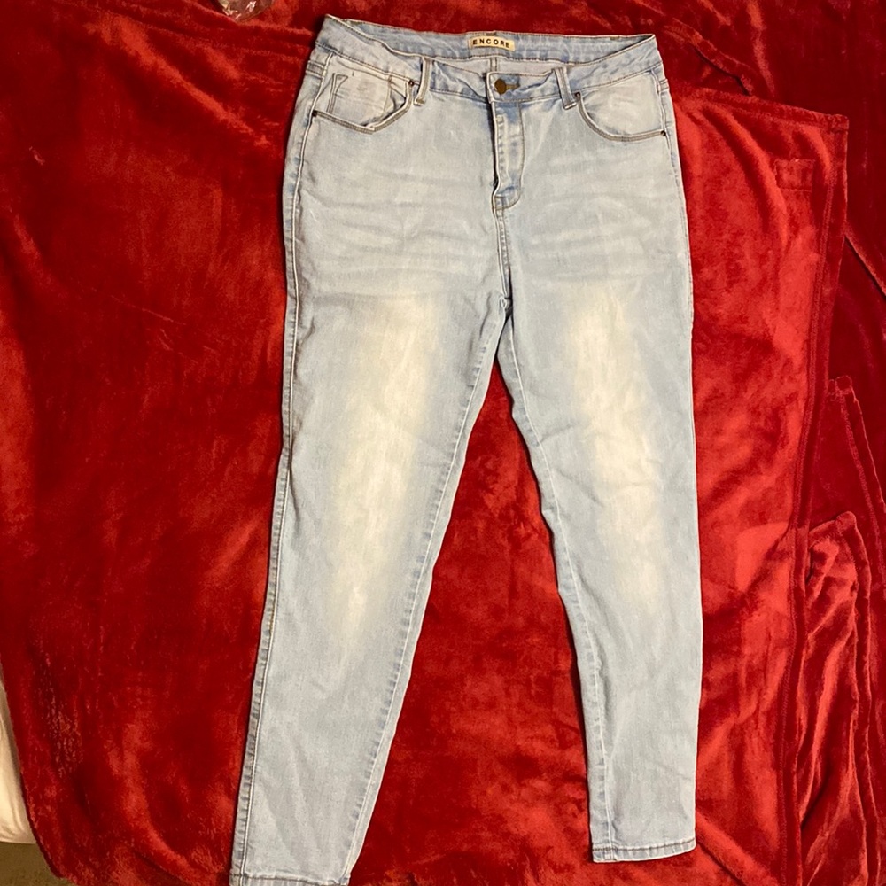 Light blue Encore jean in good condition